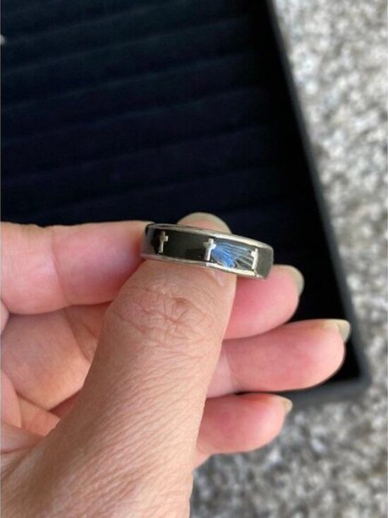 Cross Design Band  - Picture 3 of 4